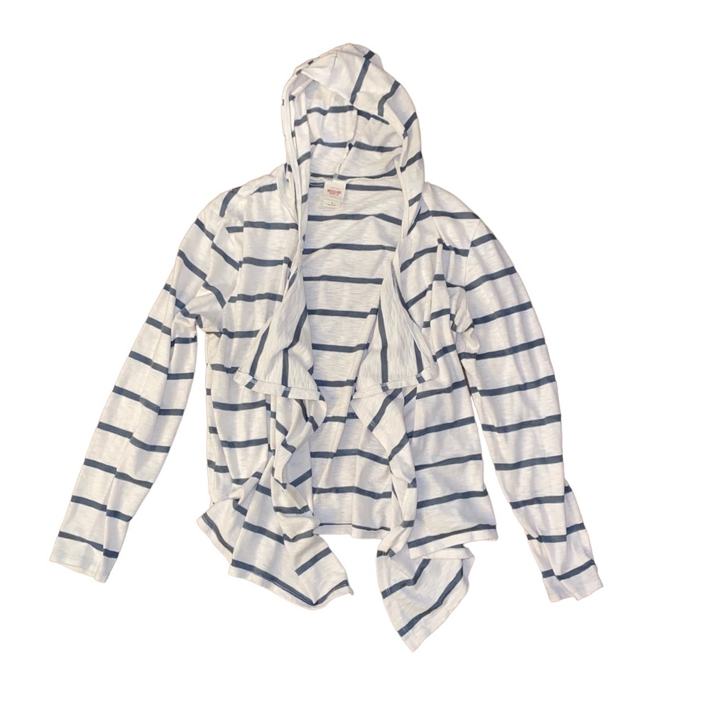 Hooded Mossimo light sweater/knitted cardigan Sz. L